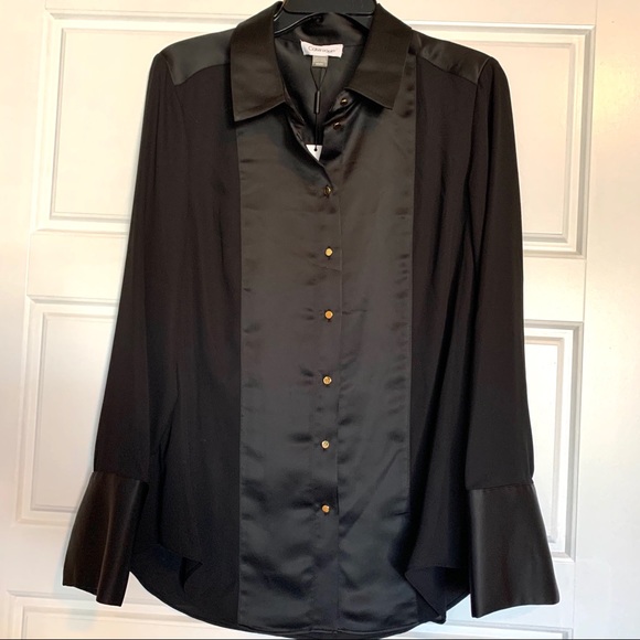 dressy black shirt